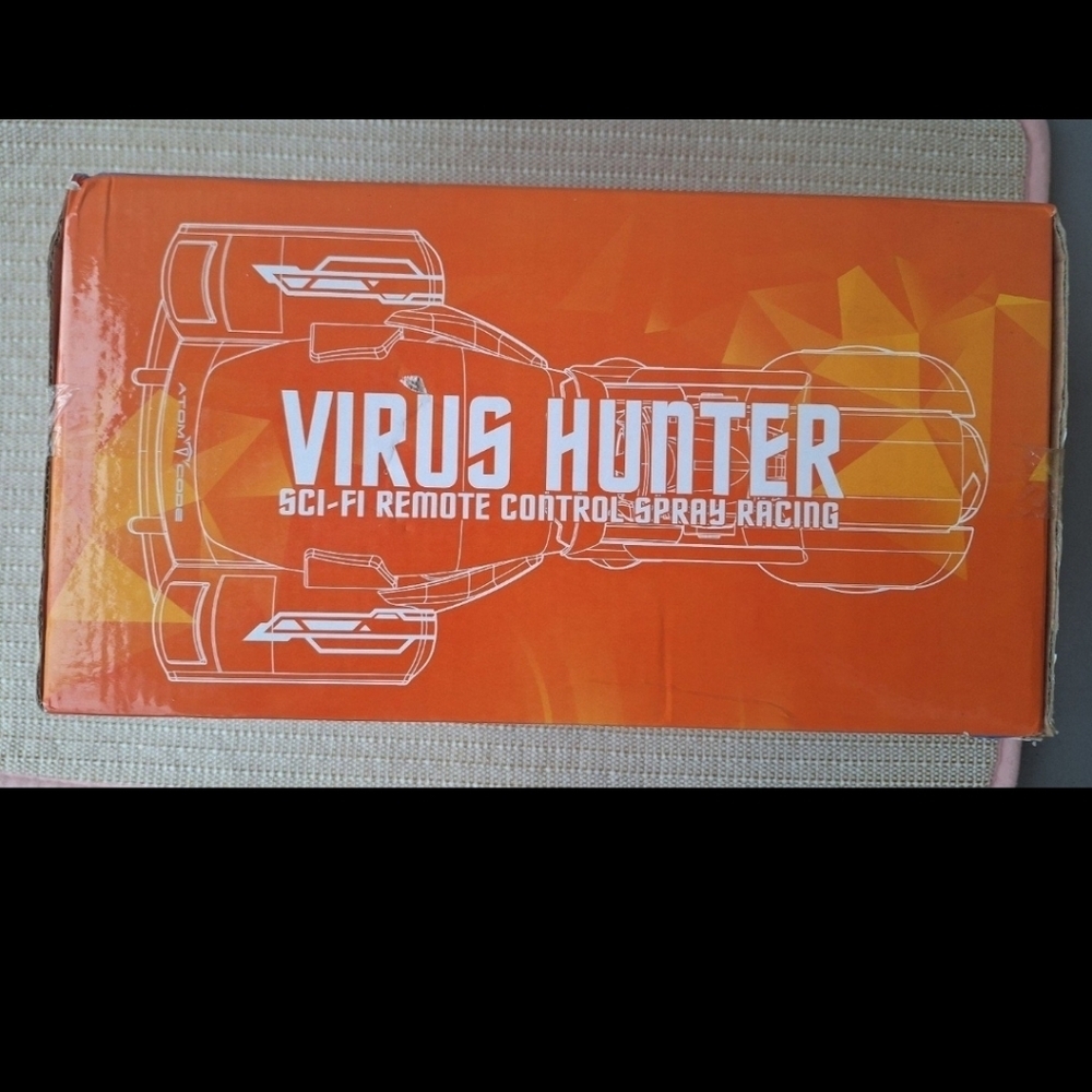 Virus Hunter SCI-FI Remote Control Spray Racing Car Blue Color - Picture 5 of 6
